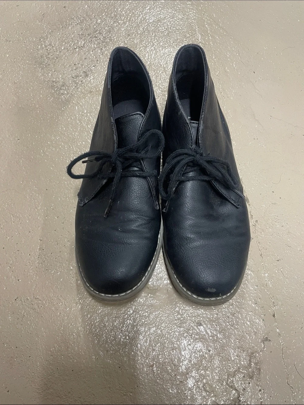 Boys Black Shoes Boots
